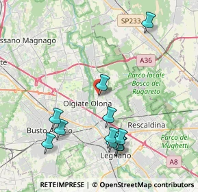 Mappa Via Isonzo, 21055 Gorla Minore VA, Italia (4.28273)