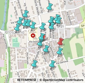 Mappa Via Isonzo, 21055 Gorla Minore VA, Italia (0.223)