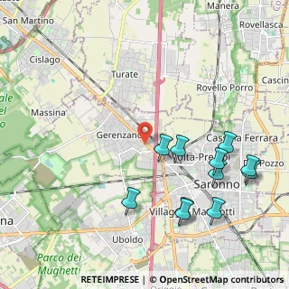 Mappa Via Ugo Foscolo, 21040 Gerenzano VA, Italia (2.34364)