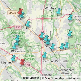 Mappa Via Ugo Foscolo, 21040 Gerenzano VA, Italia (4.89889)