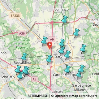 Mappa Via Ugo Foscolo, 21040 Gerenzano VA, Italia (4.90563)