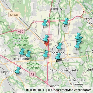 Mappa Via Ugo Foscolo, 21040 Gerenzano VA, Italia (4.13786)