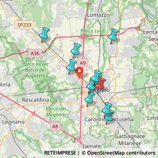 Mappa Via Ugo Foscolo, 21040 Gerenzano VA, Italia (3.31273)