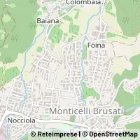 Map Monticelli Brusati
