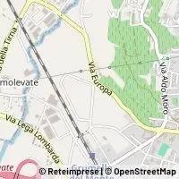 Mapa Grumello del Monte