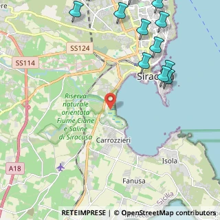 Mappa Via Elorina, 96100 Siracusa SR, Italia (3.5325)