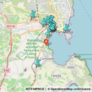 Mappa Via Elorina, 96100 Siracusa SR, Italia (1.92)