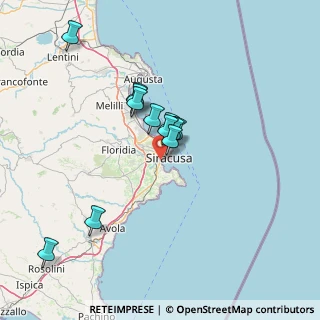 Mappa Via Palude Lisimelia, 96100 Siracusa SR, Italia (13.35333)