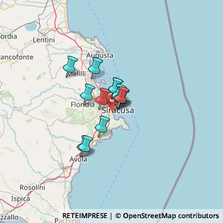 Mappa Via Palude Lisimelia, 96100 Siracusa SR, Italia (8.71)