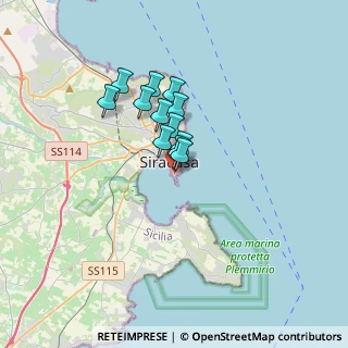 Mappa Via della Conciliazione, 96100 Siracusa SR, Italia (2.50583)