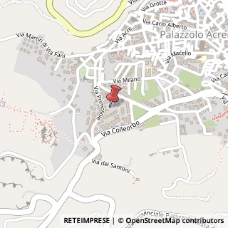 Mappa Via Primosole, 33/C, 96010 Palazzolo Acreide, Siracusa (Sicilia)