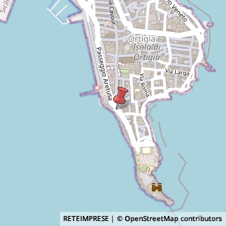 Mappa Via Castello Maniace,  6, 96100 Siracusa, Siracusa (Sicilia)