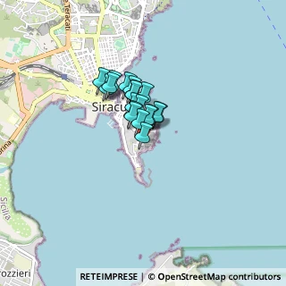 Mappa P.za S. Giuseppe, 96100 Siracusa SR, Italia (0.5345)