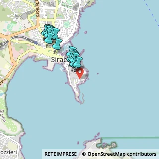 Mappa Via Larga, 96100 Siracusa SR, Italia (1.0125)