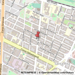 Mappa Via Barletta, 94, 10136 Torino, Torino (Piemonte)