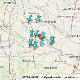Mappa Via Bassa, 46020 Borgocarbonara MN, Italia (9.52)