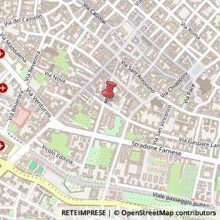 Mappa Via San Siro, 22, 29121 Piacenza, Piacenza (Emilia Romagna)