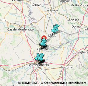 Mappa SP ex Strada Statale 494 Vigevanese, 27030 Frascarolo PV, Italia (10.7195)