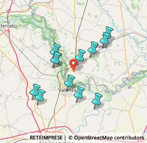 Mappa SP ex Strada Statale 494 Vigevanese, 27030 Frascarolo PV, Italia (6.49833)