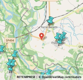 Mappa SP ex Strada Statale 494 Vigevanese, 27030 Frascarolo PV, Italia (2.84692)
