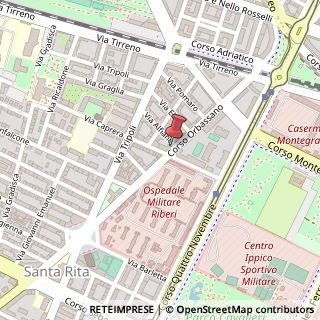 Mappa Corso Orbassano, 102, 10136 Torino, Torino (Piemonte)