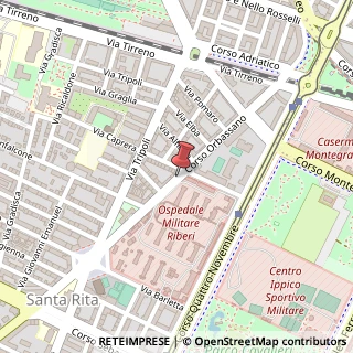 Mappa Corso Orbassano,  110, 10136 Torino, Torino (Piemonte)