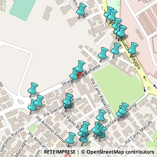 Mappa Strada della Raffalda, 29121 Piacenza PC, Italia (0.17571)