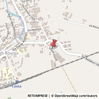 Mappa Via Dossei, 100, 45023 Costa di Rovigo, Rovigo (Veneto)
