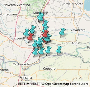 Mappa Viale delle Industrie, 45010 Rovigo RO, Italia (8.671)