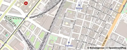 Mappa Turín