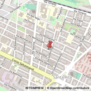 Mappa Via Mombarcaro, 40, 10136 Torino, Torino (Piemonte)