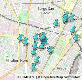 Mappa Via Mombasiglio, 10136 Torino TO, Italia (0.9095)