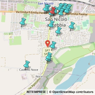 Mappa Via Cantone Mamago, 29010 San Nicolò PC, Italia (0.6575)
