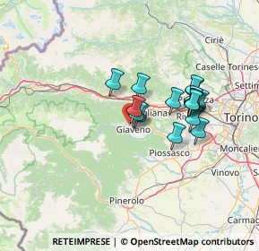 Mappa Fco, 10094 Giaveno TO, Italia (10.90938)