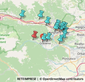 Mappa Fco, 10094 Giaveno TO, Italia (6.29133)