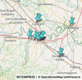 Mappa Via Lucca, 29122 Piacenza PC, Italia (9.87273)