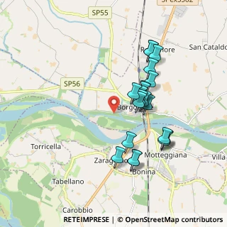 Mappa Via Argine Po, 46030 Borgo Virgilio MN, Italia (1.659)