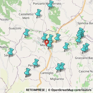 Mappa Corso 25 Aprile, 14036 Moncalvo AT, Italia (2.472)
