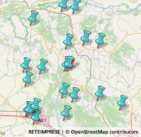 Mappa Via Umberto I, 14026 Piovà Massaia AT, Italia (9.618)