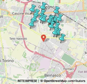 Mappa Str. del Portone, 10098 Grugliasco TO, Italia (1.793)
