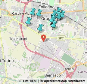 Mappa Str. del Portone, 10098 Grugliasco TO, Italia (1.94714)