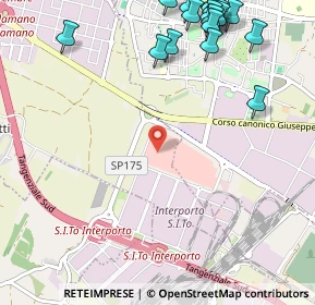 Mappa Str. del Portone, 10098 Grugliasco TO, Italia (1.5405)