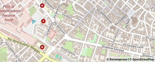 Mappa Piacenza