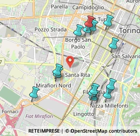 Mappa Via Bistagno, 10136 Torino TO, Italia (2.15571)
