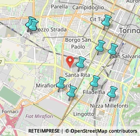 Mappa Via Bistagno, 10136 Torino TO, Italia (2.21)