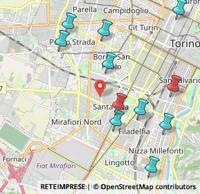 Mappa Via Bistagno, 10136 Torino TO, Italia (2.34727)