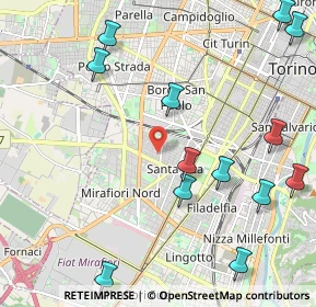Mappa Via Bistagno, 10136 Torino TO, Italia (2.70385)