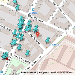 Mappa Via Ticineto, 10136 Torino TO, Italia (0.07778)