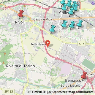 Mappa Strada Moncalieri, 10098 Tetti Neirotti , Italia (3.32333)