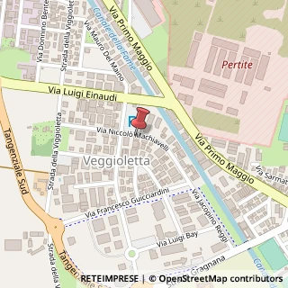 Mappa Via N. Machiavelli, 36, 29121 Piacenza, Piacenza (Emilia Romagna)